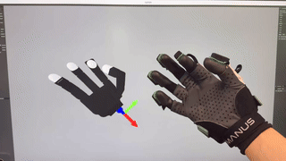 GeoRT — geometric hand retargeting demo